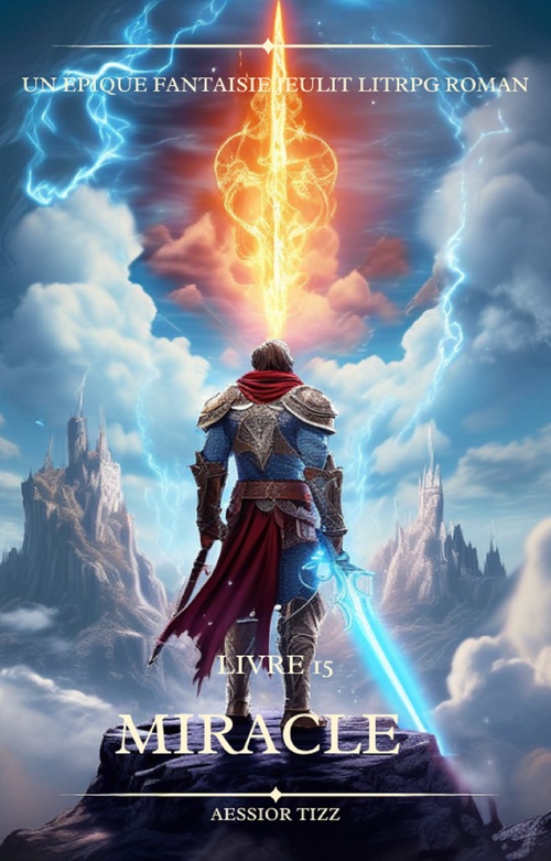 ebook cover of Miracle:Un Épique Fantaisie JeuLit LitRPG Roman (LIVRE 15), by Aessior Tizz