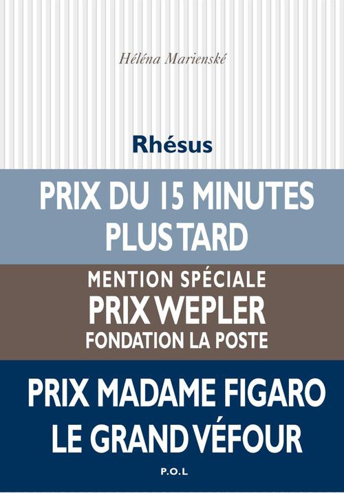 Couverture ebook de Rhésus, de Héléna Marienské