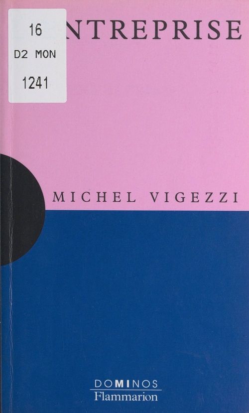Couverture ebook de L'entreprise, de Michel Vigezzi