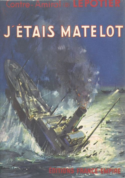 ebook cover of J'étais matelot, by Adolphe Lepotier