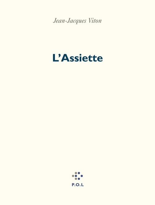 Couverture ebook de L'Assiette, de Jean-Jacques Viton