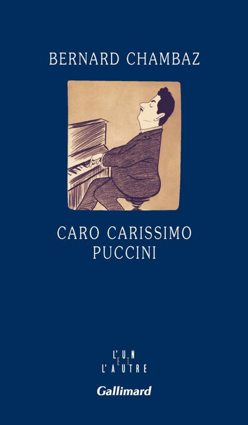 ebook cover of Caro carissimo Puccini, by Bernard Chambaz
