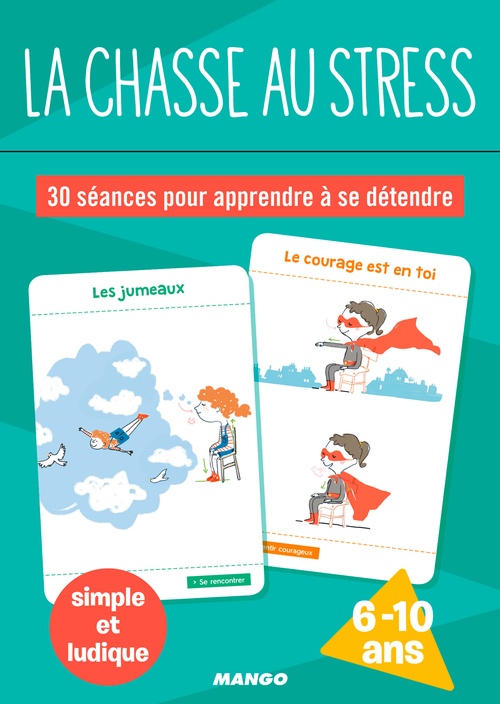 ebook cover of La chasse au stress, by Anne-Sophie Picquart, Clémence Pénicaud