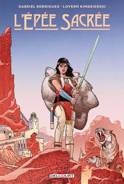 ebook cover of L'Epée sacrée, by Gabriel Rodriguez