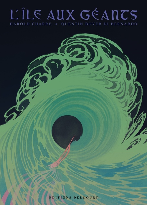ebook cover of L'île aux géants, by Harold Charre
