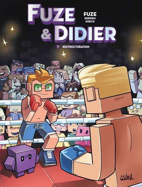 Couverture ebook de Fuze et Didier T03 - Restructuration, de Fuze