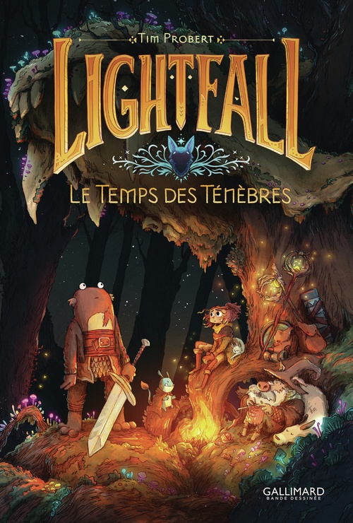 Couverture ebook de Lightfall (Tome 3) - Le temps des ténèbres, de Tim Probert