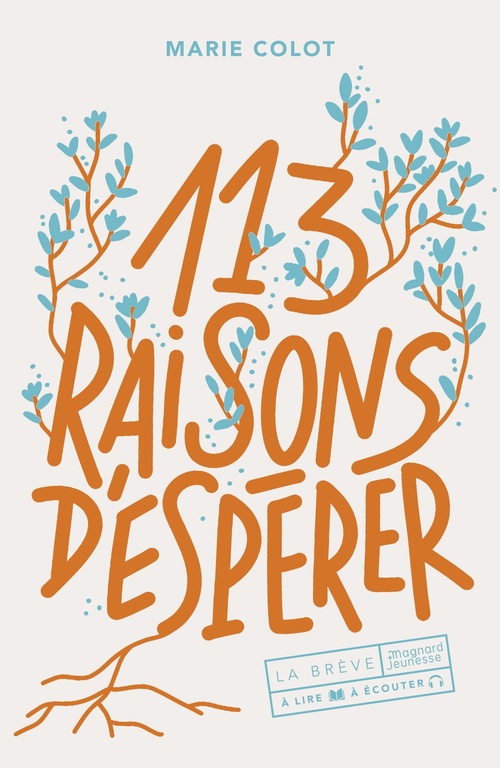 Couverture ebook de 113 raisons d´espérer, de Marie Colot