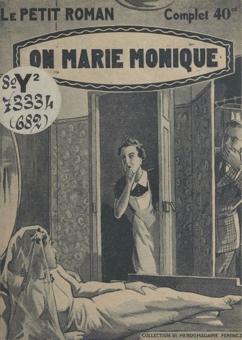 ebook cover of On marie Monique, by Jean Des Chaises