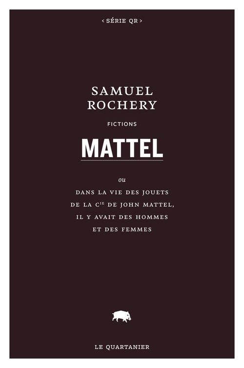 ebook cover of Mattel, by Samuel Rochery