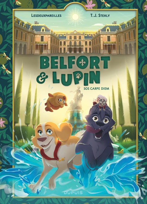 ebook cover of Belfort et Lupin - Tome 1 - SOS Carpe Diem, by Teddy Stehly, T. J. Stehly