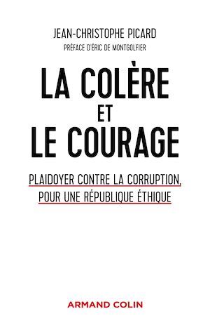 Couverture ebook de La colère et le courage, de Jean-Christophe Picard