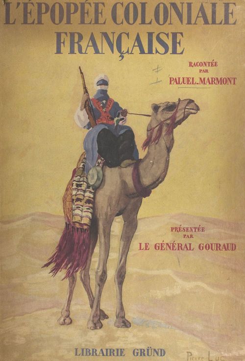 Couverture ebook de L'épopée coloniale française, de Paluel-Marmont