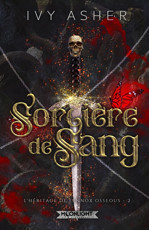 ebook cover of Sorcière de Sang, by Ivy Asher