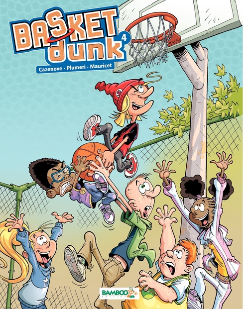 Couverture ebook de Basket Dunk - Tome 4, de Arnaud Plumeri, Christophe Cazenove