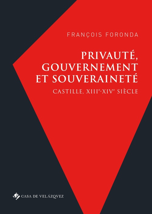 Couverture ebook de Privauté, gouvernement et souveraineté, de François Foronda