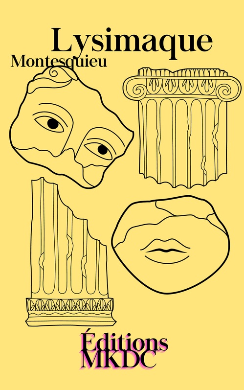 Couverture ebook de Lysimaque, de Montesquieu
