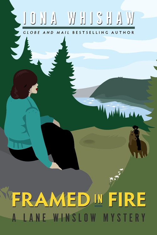 Couverture ebook de Framed in Fire, de Iona Whishaw