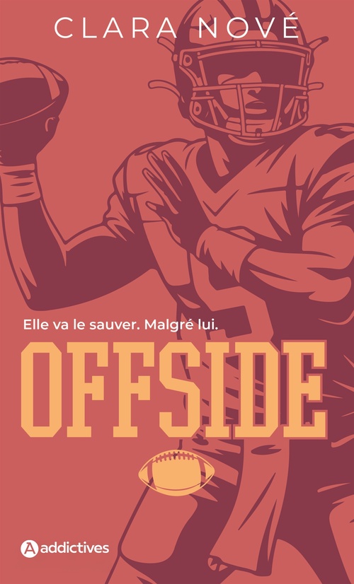 ebook cover of Offside, by Clara Nové