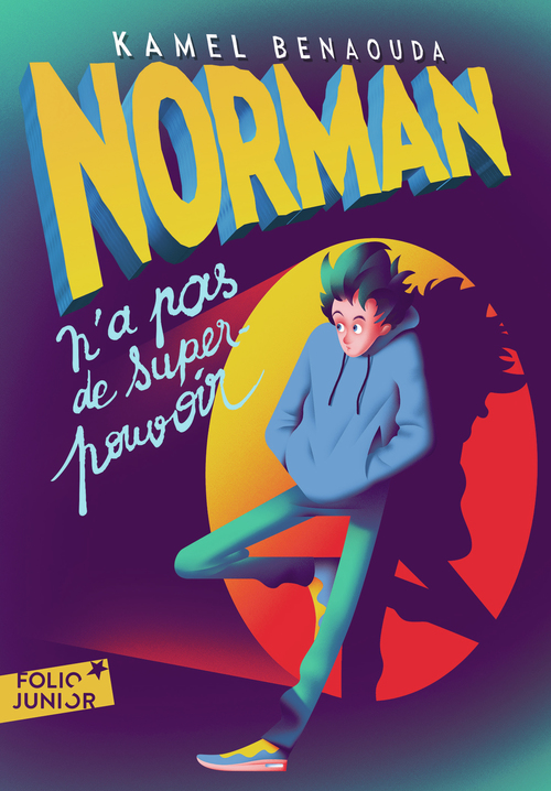 Couverture ebook de Norman n'a pas de super-pouvoir, de Kamel Benaouda