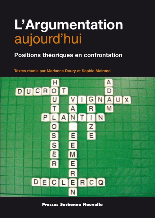 Couverture ebook de L´argumentation aujourd´hui, de Denis Ferrraris, Sophie Moirand