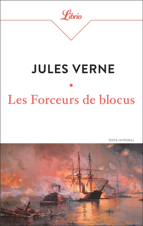 Couverture ebook de Les Forceurs de blocus, de Jules Verne