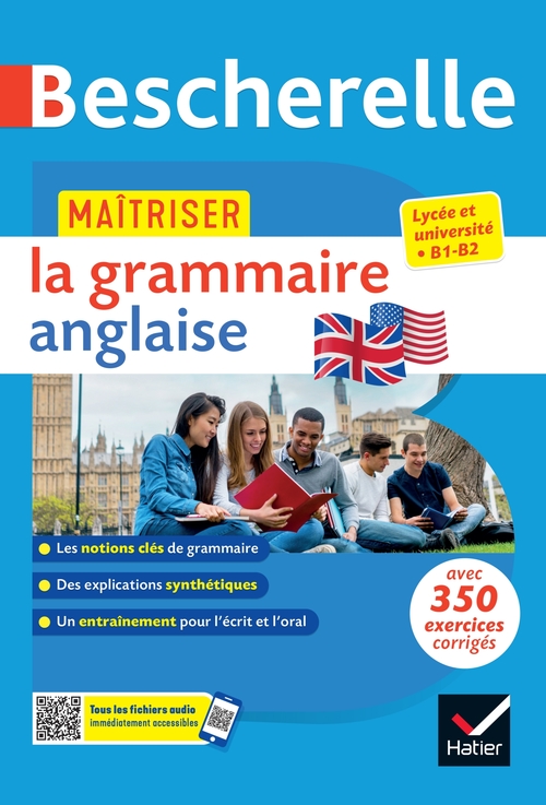 Couverture ebook de Bescherelle - Maîtriser la grammaire anglaise (grammaire & exercices), de Wilfrid Rotgé, Michèle Malavieille