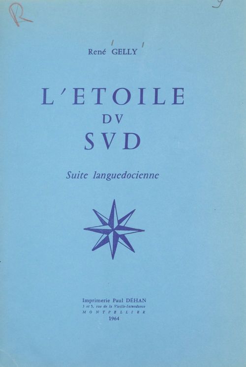 Couverture ebook de L'étoile du sud, de Rene Gelly