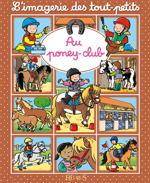 ebook cover of Au poney-club, by Nathalie Bélineau