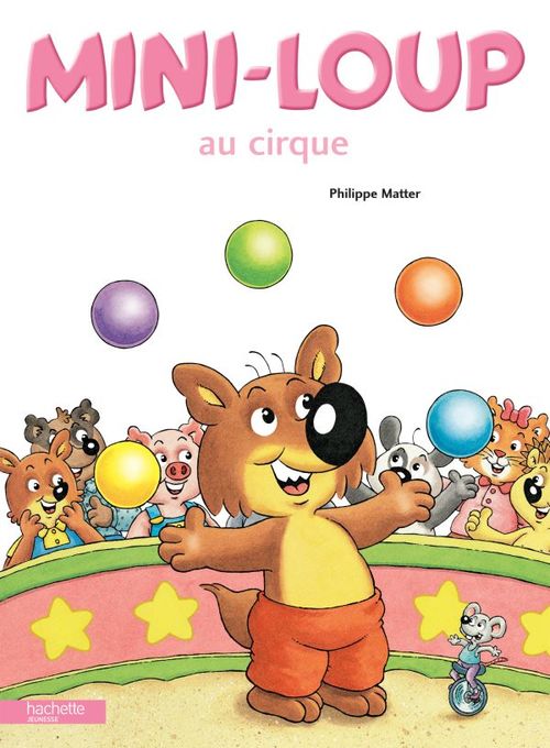Couverture ebook de Mini-Loup au cirque, de Philippe Matter