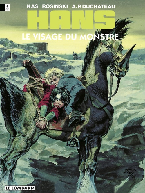 Couverture ebook de Hans - Tome 8 - Le Visage du monstre, de Duchâteau