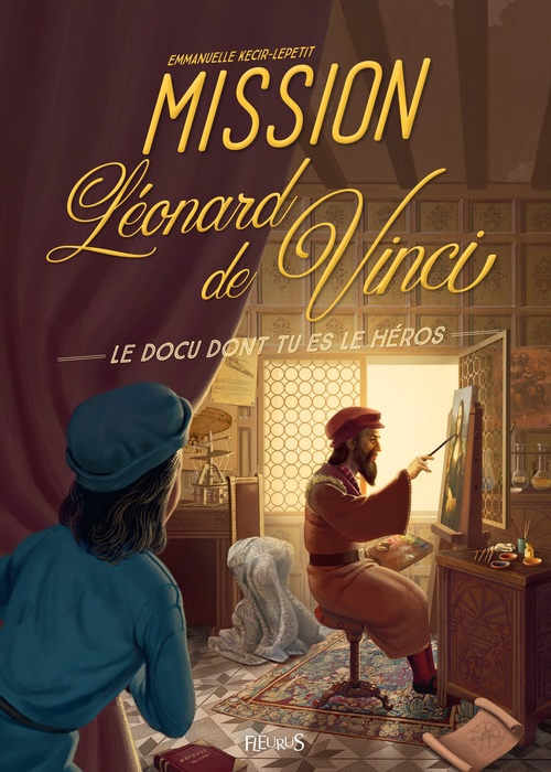 ebook cover of Mission Léonard de Vinci, by Emmanuelle Kécir-Lepetit