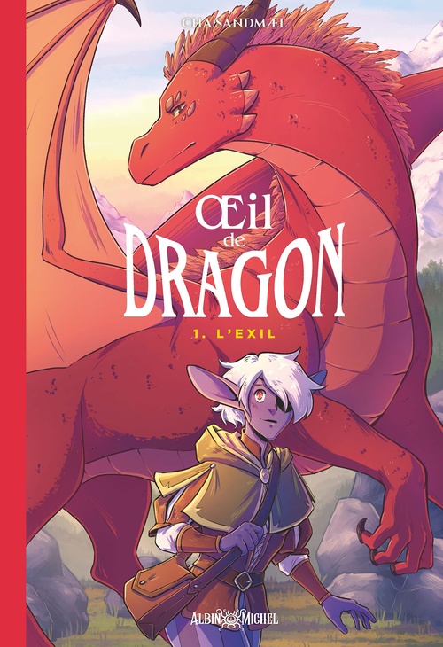 Couverture ebook de Oeil de dragon - tome 1 - L'Exil, de Cha Sandmael