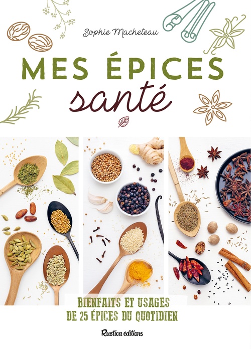 ebook cover of Mes épices santé, by Sophie Macheteau