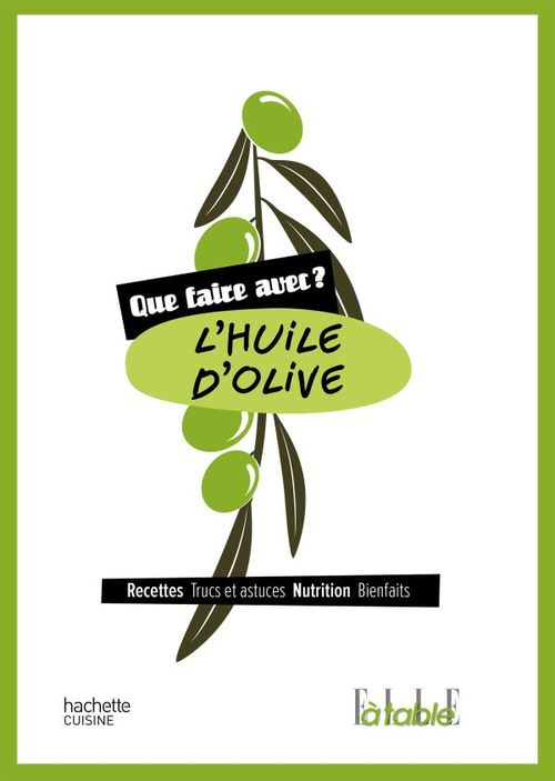 Couverture ebook de Que faire avec de l'huile d'olive ?, de Collectif