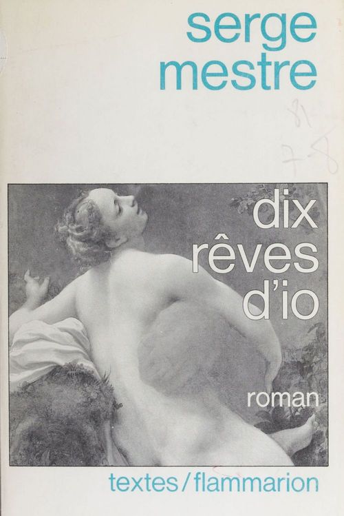 ebook cover of Dix rêves d'Io, by Serge Mestre