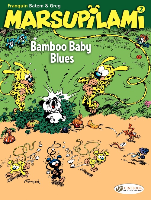 ebook cover of The Marsupilami - Volume 2 - Bamboo Baby Blues, by André Franquin