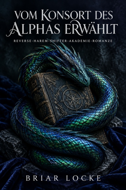 Couverture ebook de Vom Konsort des Alphas erwählt, de Briar Locke