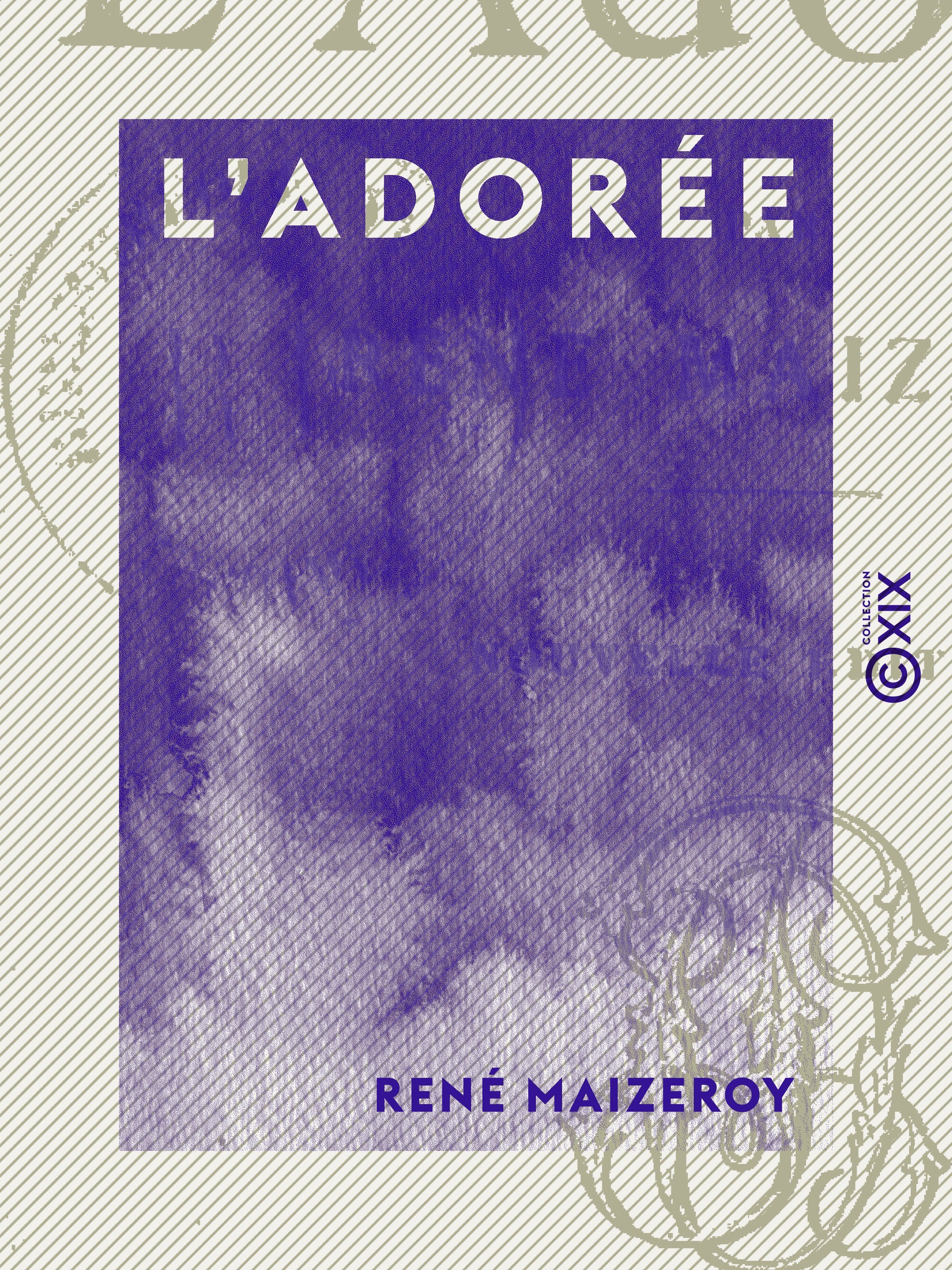 ebook cover of L'Adorée, by Rene Maizeroy