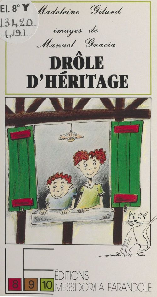 Couverture ebook de Drôle d'héritage, de Collectif