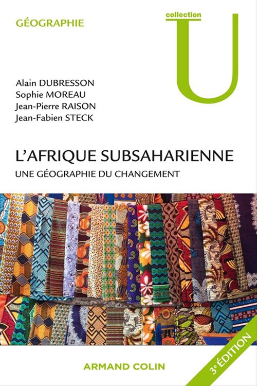 Couverture ebook de L'Afrique subsaharienne, de Alain Dubresson, Jean-pierre Raison