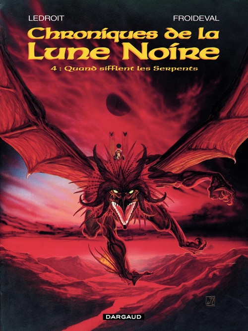 ebook cover of Les Chroniques de la Lune Noire - Tome 4 - Quand sifflent les serpents, by François Froideval, Olivier Ledroit