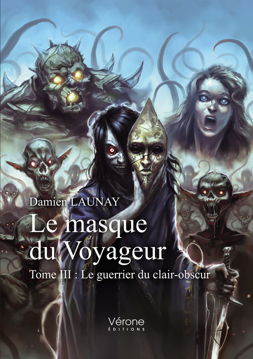 Couverture ebook de Le masque du Voyageur, de Damien Launay