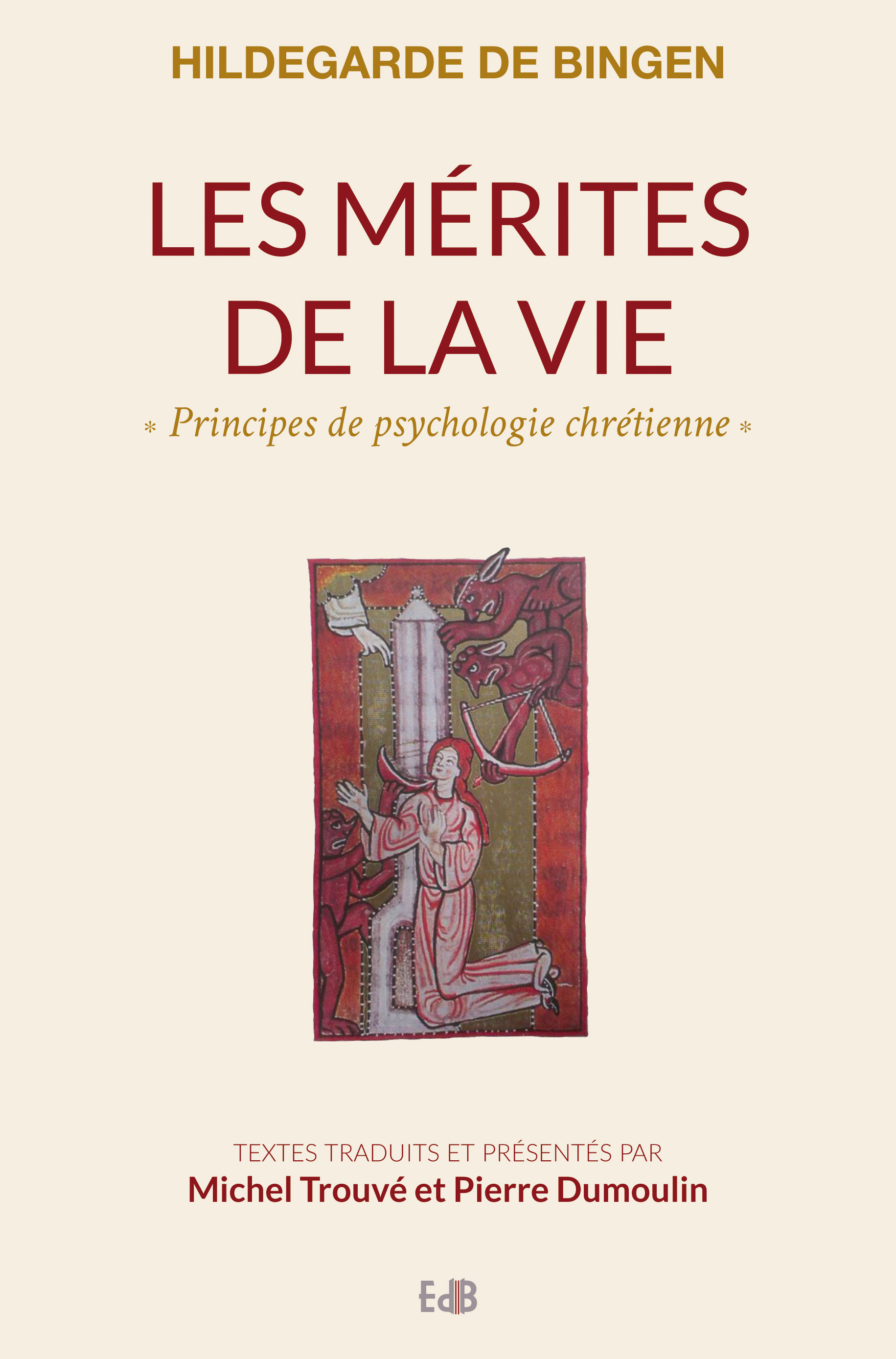 ebook cover of Les mérites de la vie, by Hildegarde