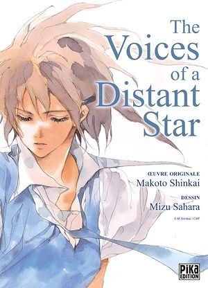 Couverture ebook de The Voices of a Distant Star, de Makoto Shinkai, Mizu Sahara