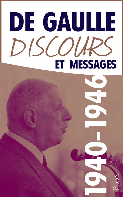ebook cover of Discours et messages 1940-1946, by Charles de Gaulle