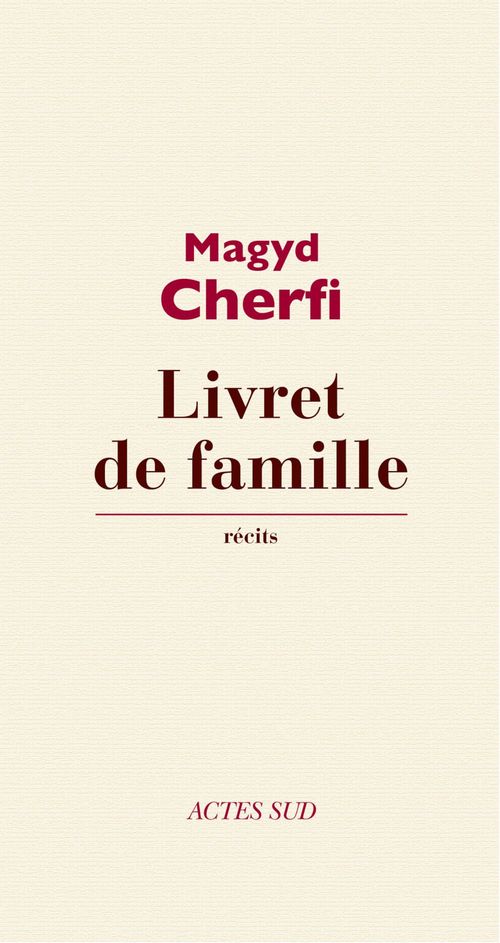ebook cover of Livret de famille, by Magyd Cherfi
