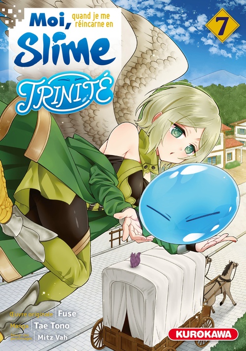 Couverture ebook de Moi, quand je me réincarne en Slime - Trinité - tome 7, de Fuse, Tae Tono, Mitz Vah