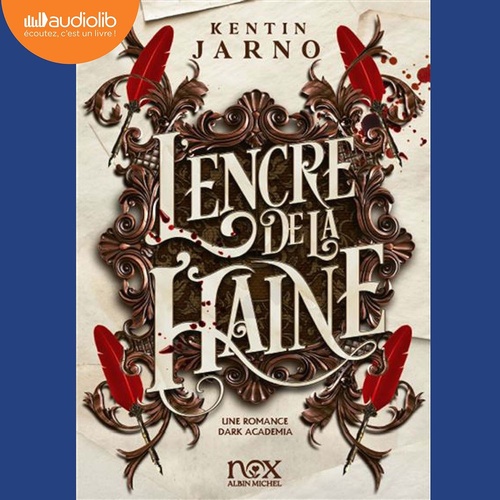 audiobook cover of L'Encre de la haine, by