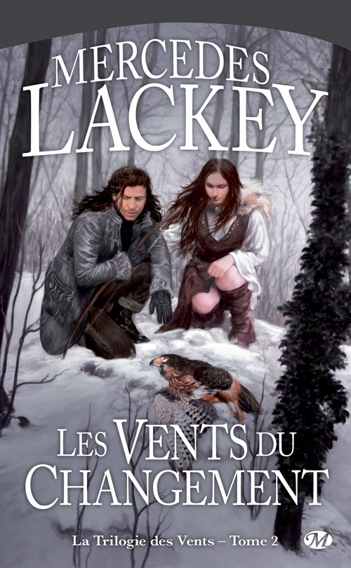 ebook cover of La Trilogie des Vents, T2 : Les Vents du changement, by Mercedes Lackey, Rosalie Guillaume